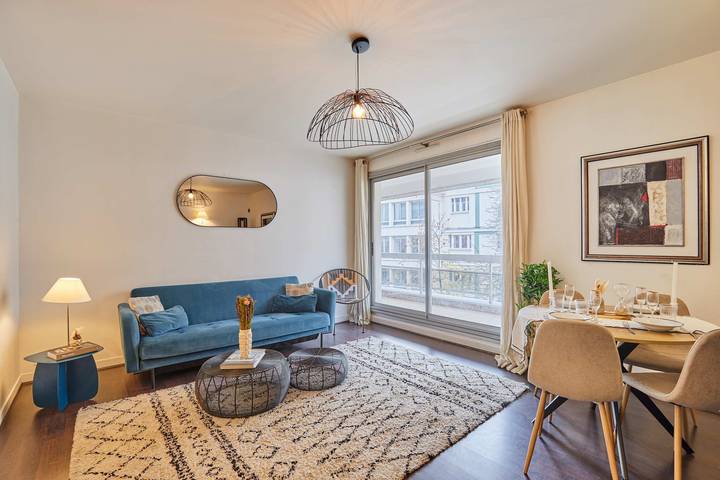 Gîte pour 4 personnes, avec balcon/terrasse dans Parc des Princes