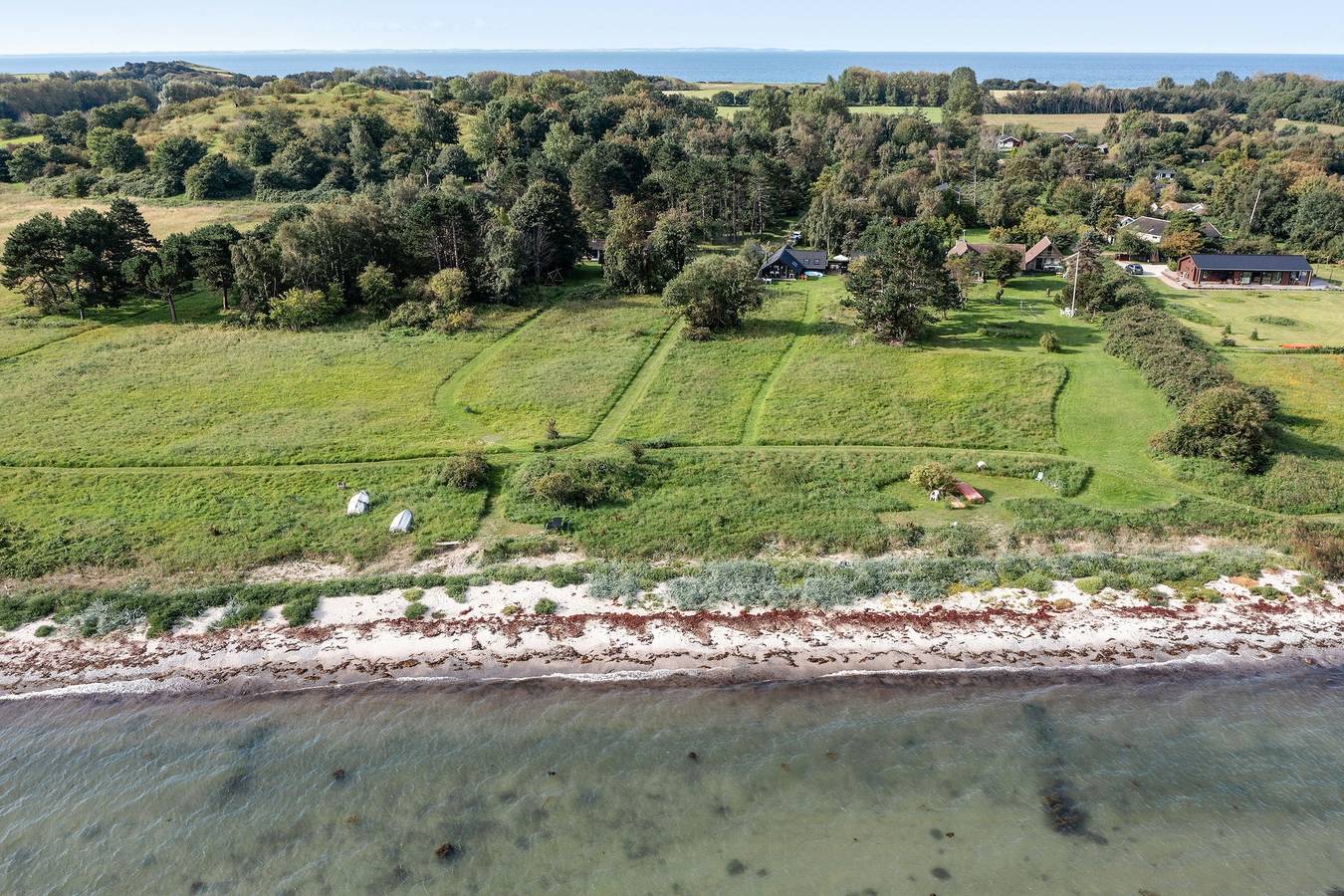 Langsam leben am Wasser auf Sejerø in Sejerø