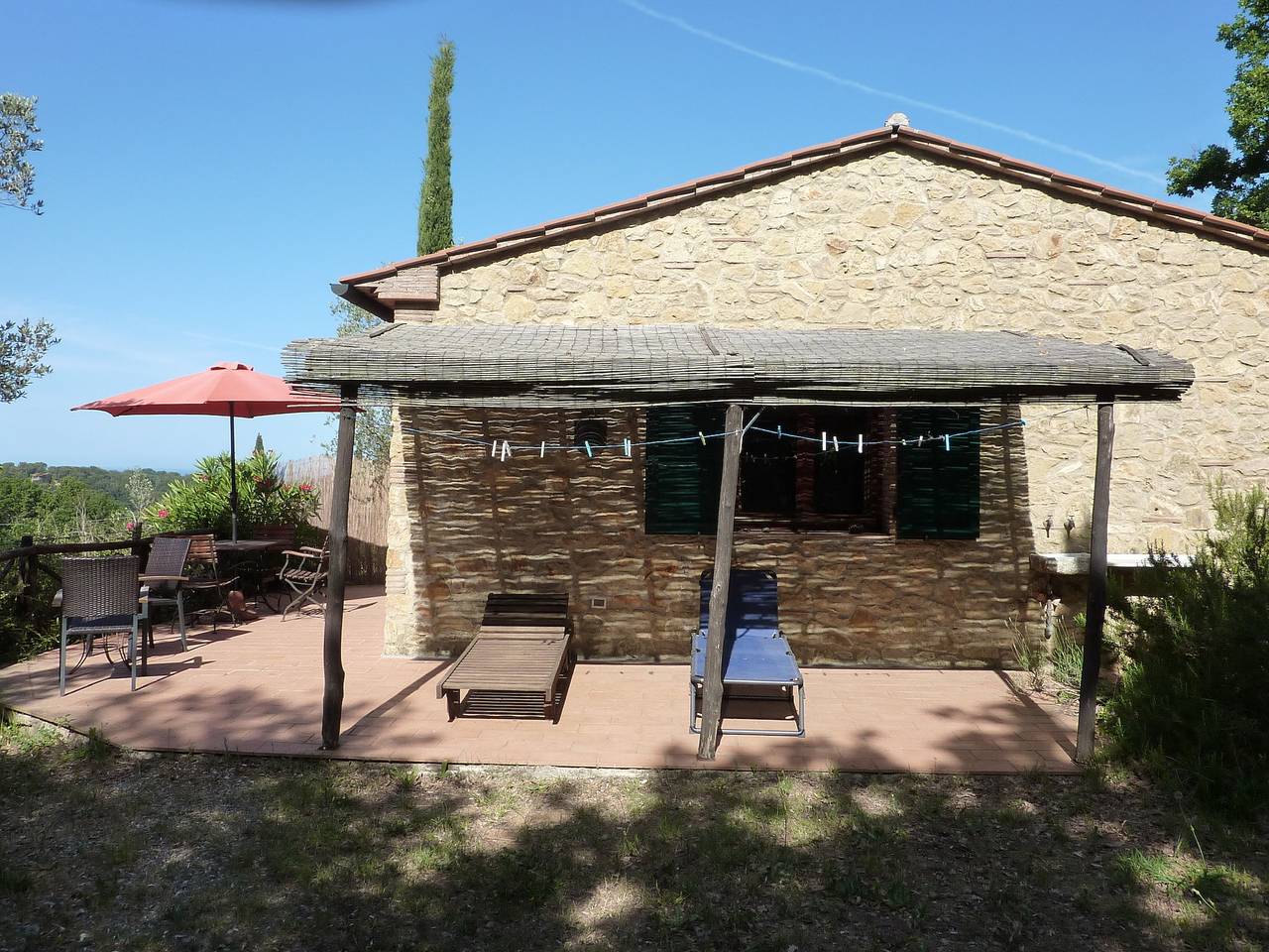 Casa vacanza per 4 persone con giardino in Guardistallo, Costa degli Etruschi