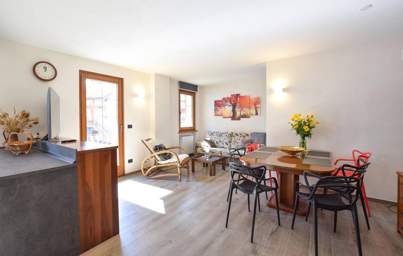 Ganze Ferienwohnung, Gemütliche Wohnung mit WLAN, Terrasse und Parkplatz in der Nähe von Lamon in Lamon, Belluno Provinz