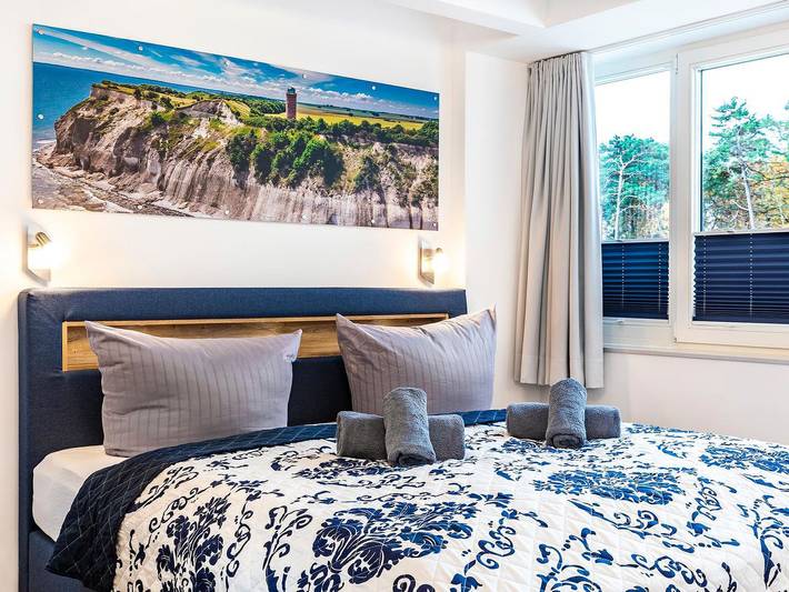 Geheel appartement, Vakantieappartement voor 6 personen met balkon in Strand Prora, Binz