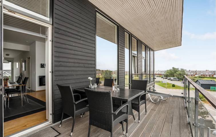 Ganze Ferienwohnung, Ferienwohnung für 4 Personen mit Terrasse in Sønderstrand, Havneby