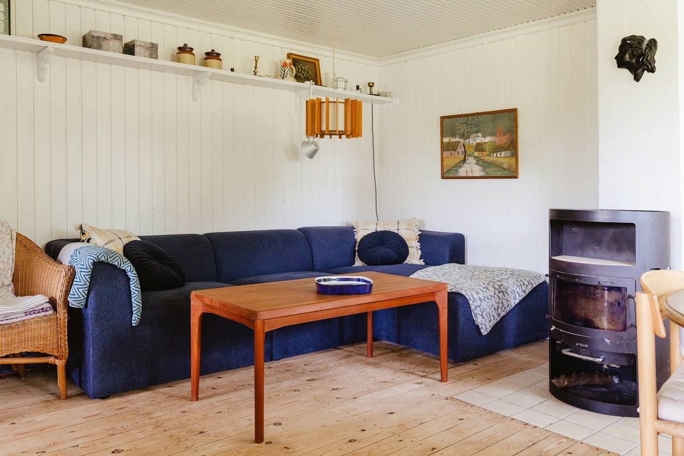 Romantisches Insel-Ferienhaus im gemütlichen Stil direkt am Strand in Askø, Schwedische Ostsee