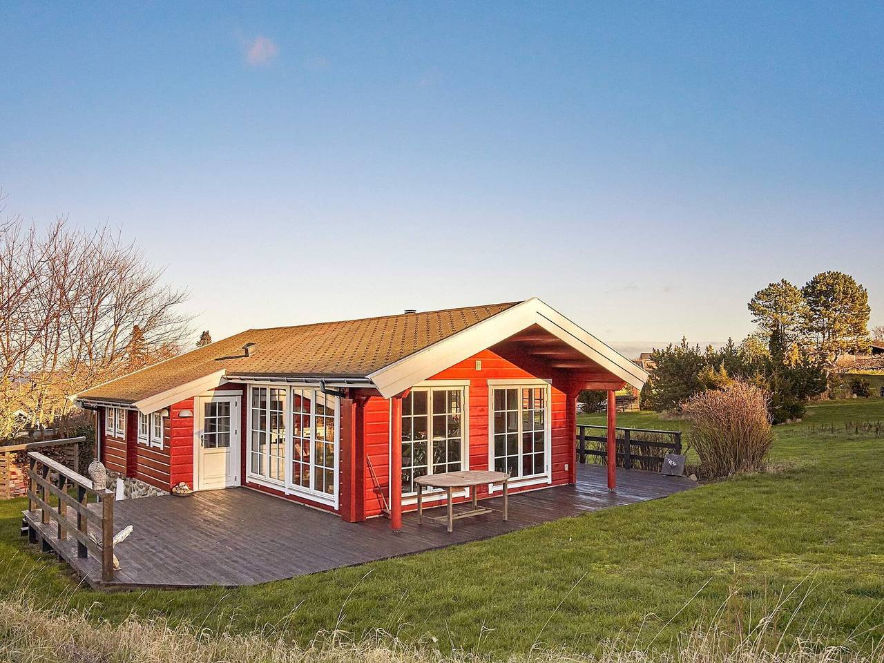 Panoramisk Traehytte i Sandvig in Allinge-Sandvig, Bornholm