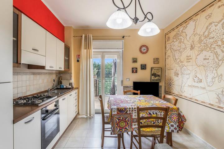 Hel lägenhet, Apartment 'Casa in Complesso Sonia' with Private Terrace in Santa Teresa di Riva, Messina provins