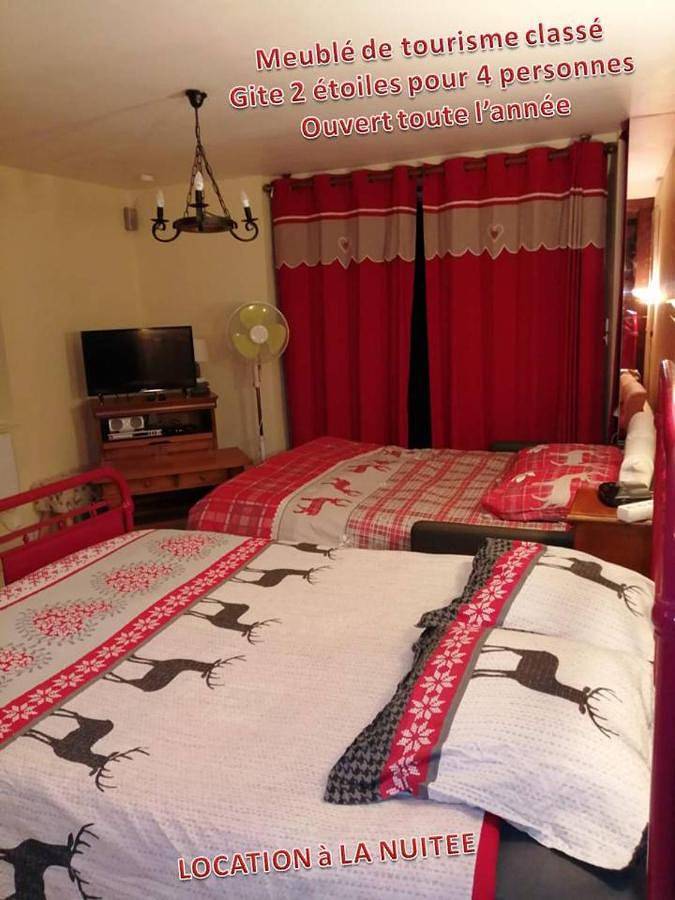 Gîte pour 4 personnes, avec vue ainsi que vue sur le lac et jardin à La Chapelle-devant-Bruyères - 3