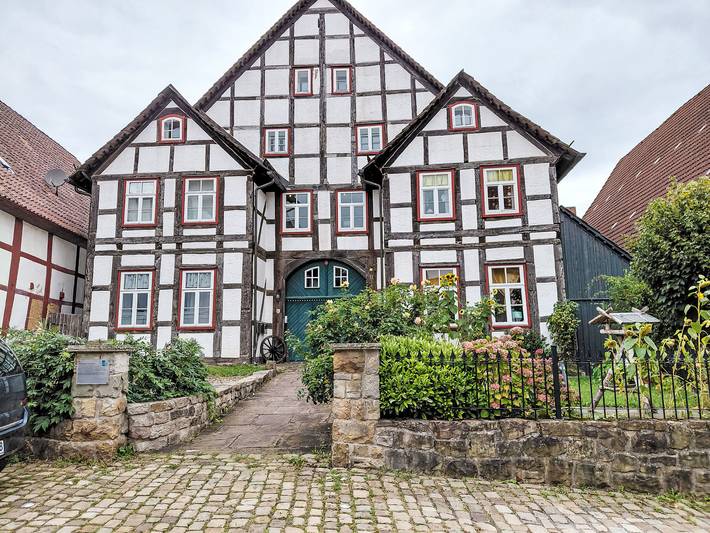Ferienwohnung für 4 Personen, mit Garten und Ausblick