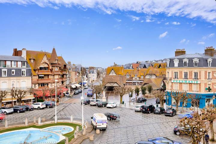 Studio pour 2 personnes, avec vue, animaux acceptés à Deauville