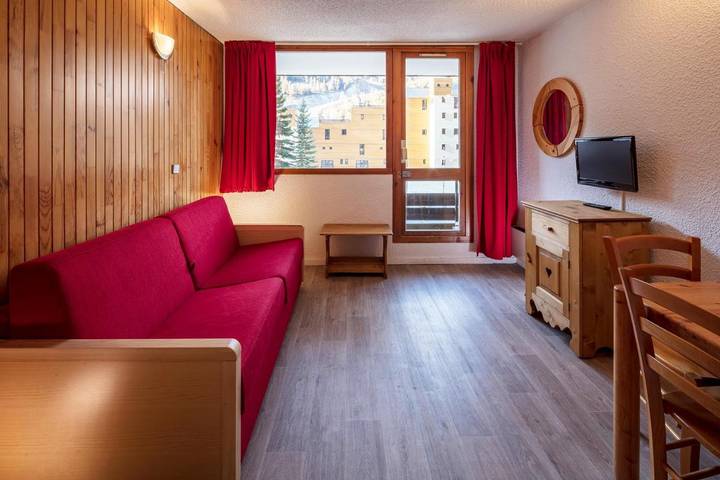 Location de vacances pour 4 personnes, avec vue et balcon dans Isola 2000 - 2