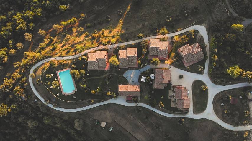 Appartamento per 5 persone, con Terrazza e Giardino nonché Piscina e Vista lago a Città della Pieve
