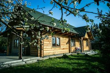 Cottage pour 6 personnes, avec jardin et vue, animaux acceptés dans Radawa