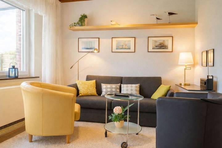 Ferienhaus für 4 Personen, mit Garten in Schillig