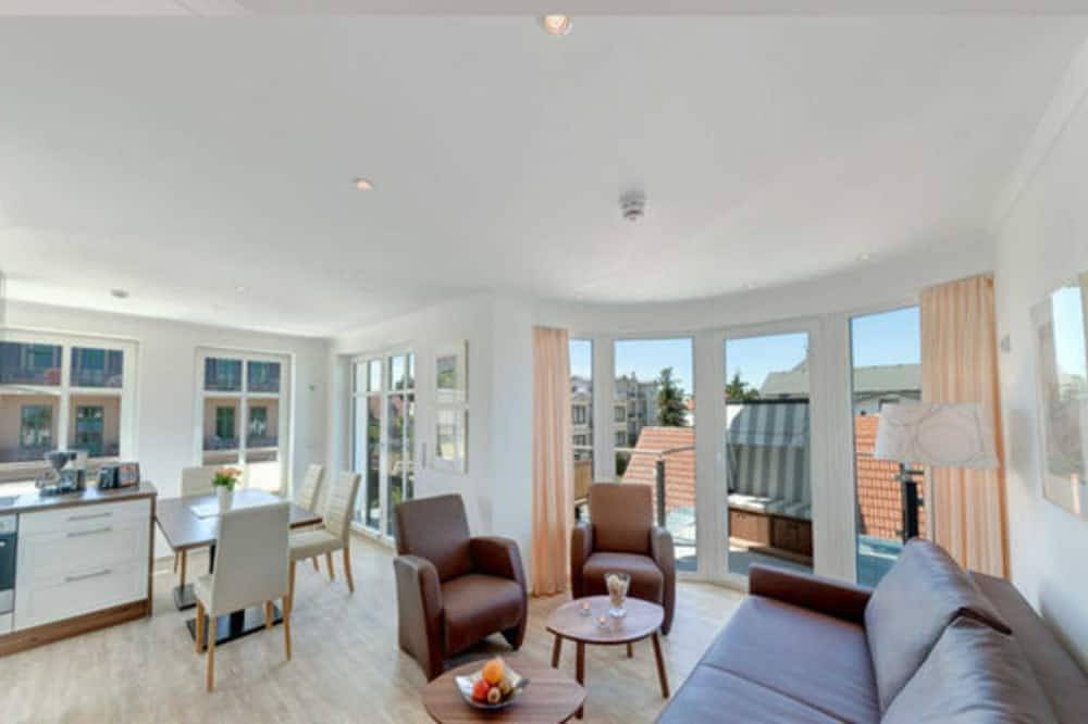Villa Lara Whg. 7, Strandnah, Dachterrasse, Kaminofen - Villa Lara, Strandnah, in Drei Kaiserbäder, Heringsdorf