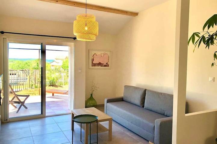 Ferienhaus für 2 Personen, mit Balkon und Garten - 1