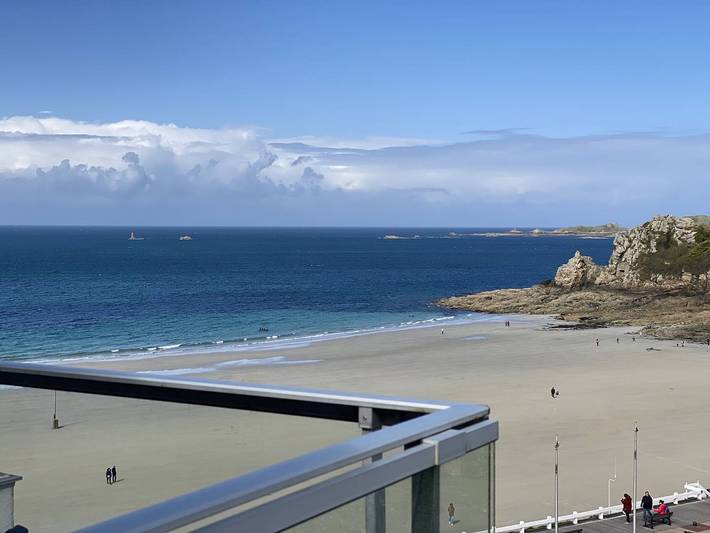 Appartement de vacances pour 6 personnes, avec Balcon et Terrasse à Perros-Guirec