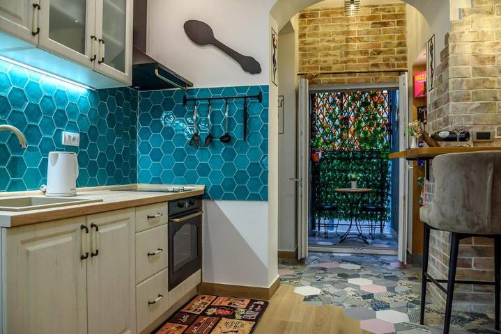 Ferienwohnung für 4 Personen, mit Balkon und Terrasse sowie Ausblick in Belgrad - 4