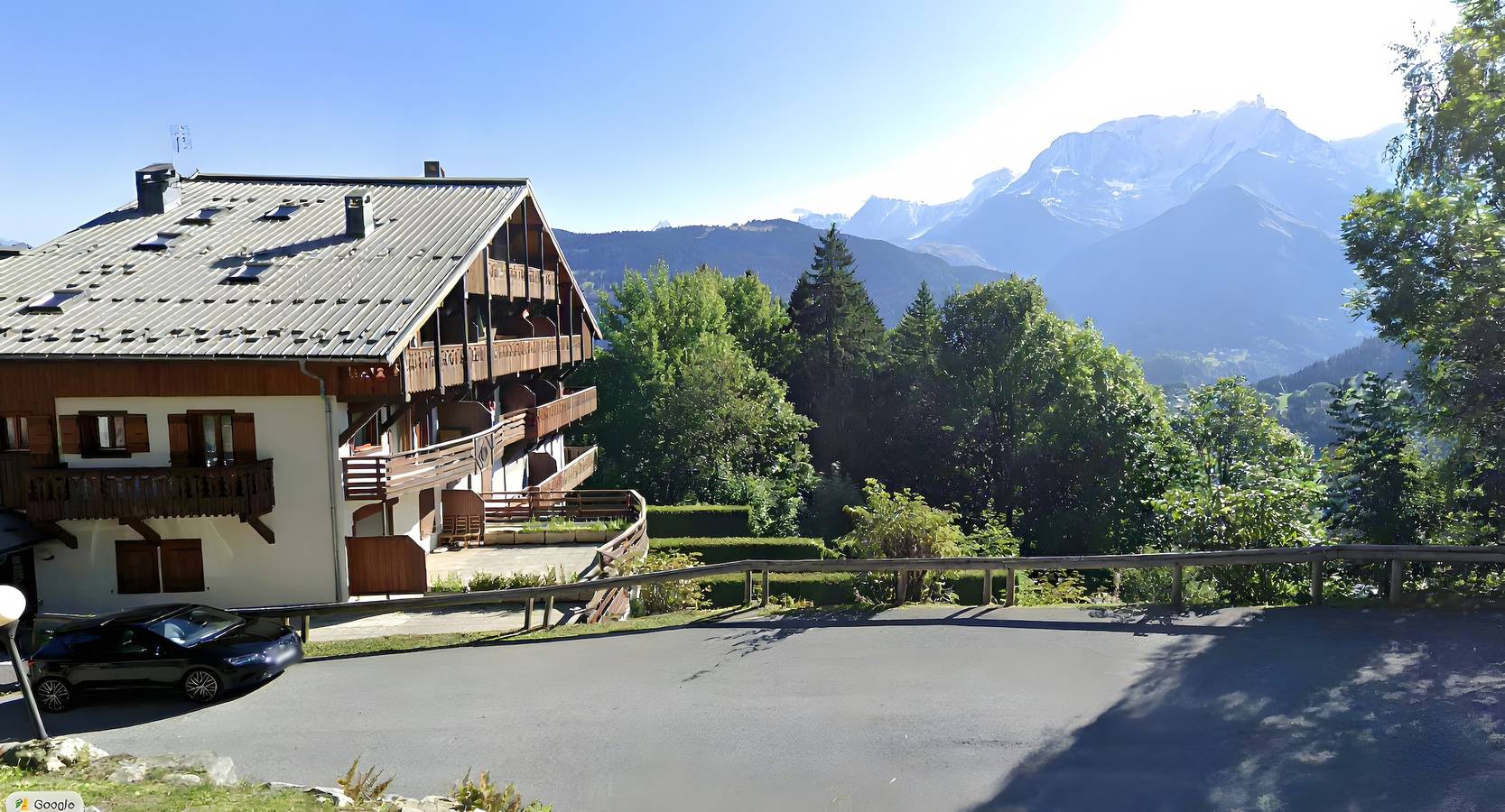 Ganzes Studio, Studio 'Cabine Saint-Gervais' mit Meerblick und Wlan in Saint-Gervais-les-Bains, Pays du Mont-Blanc