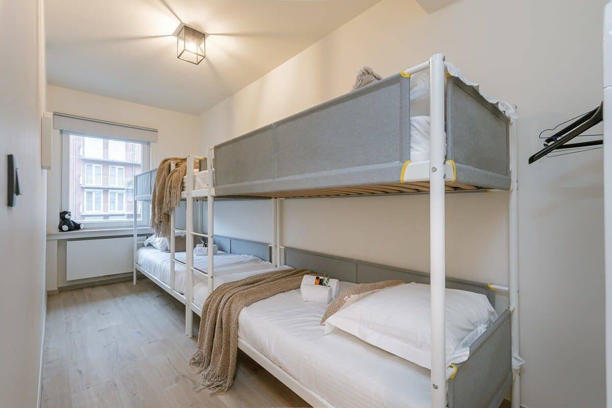 Appartement entier, Appartement de vacances pour 6 personnes avec jardin in Le Zoute, Knokke-Heist