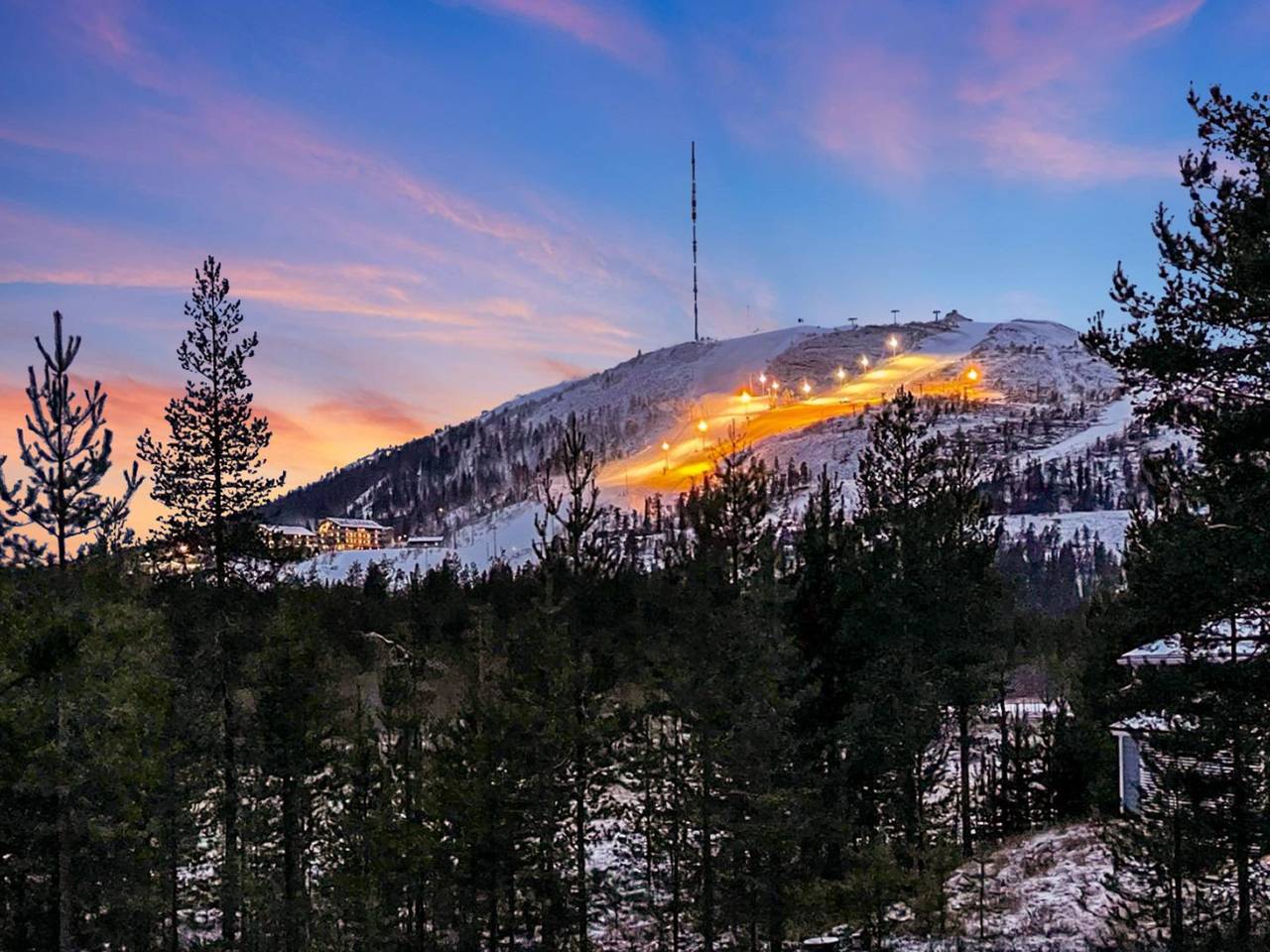 Lumomarja in Pyhä, Lappland