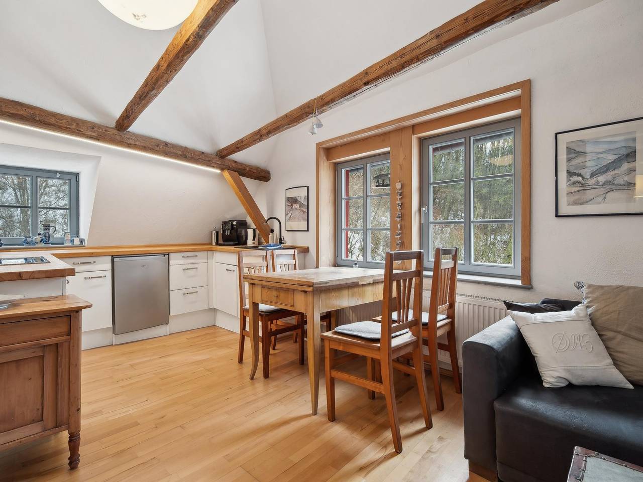 Ganze Wohnung, Ferienwohnung in Mühle mit Café & Sauna in Hamma in Hamma, Heringen/Helme