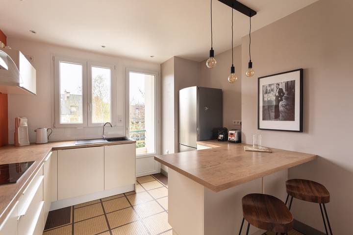 Appartement entier, Ty Thabor - Avec Parking Privé in Rennes, Région de Rennes