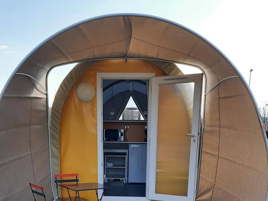 Camping Aux Cygnes d'Opale - Accommodatie 2 personen - Coco Zoet in Blangy-sur-Bresle, Dieppe en omgeving