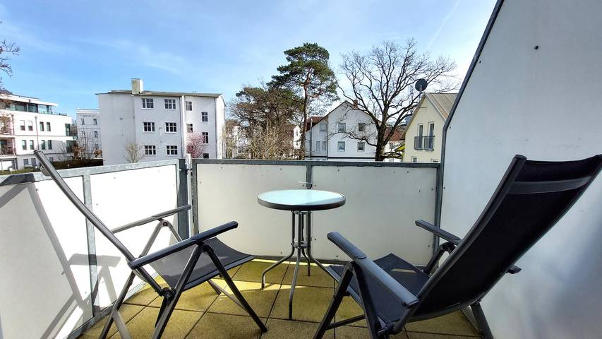 Apartamento vacacional entero, Apartamento de vacaciones para 2 personas con balcón in Ostseebad Binz, Binz