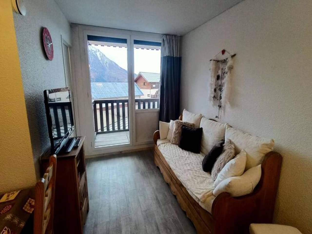Apartamento entero, 2 Habitaciones para 5 Personas in Réallon, Parque Nacional de los Ecrins