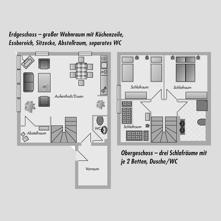 Ferienhaus Nr. 3 Sporthotel Oberhof in Oberhof, Rennsteig (weg)