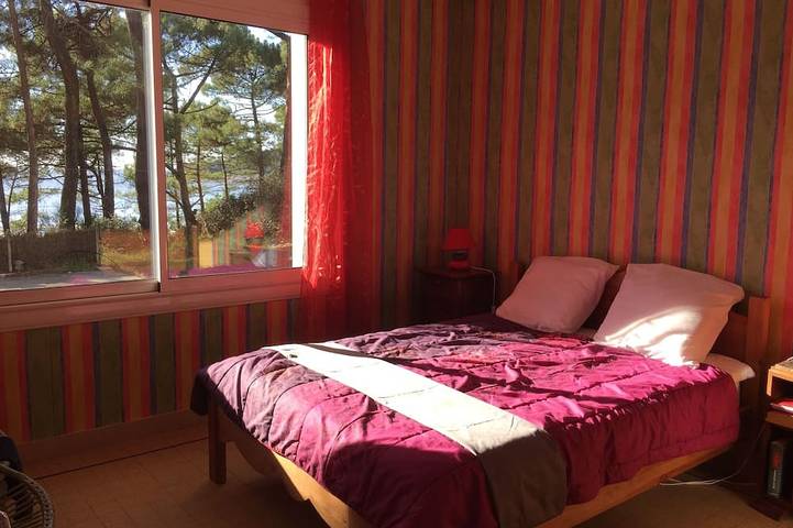 Villa climatisée tout confort Accès Direct Plage, pour les amoureux de la nature in Meschers-sur-Gironde, Région de Rochefort
