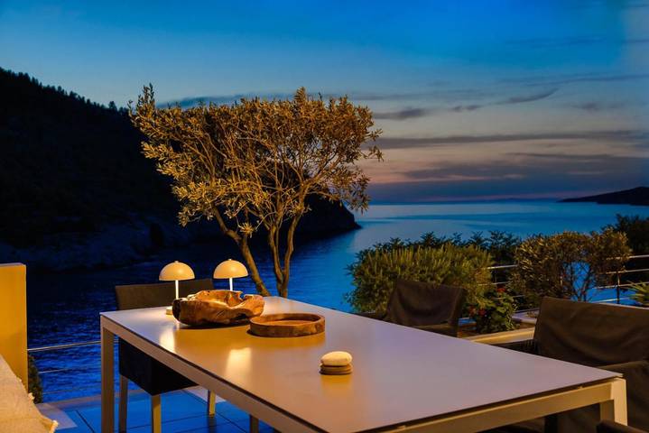 Location de vacances pour 4 personnes, avec piscine ainsi que jardin et vue dans Άσος - 4