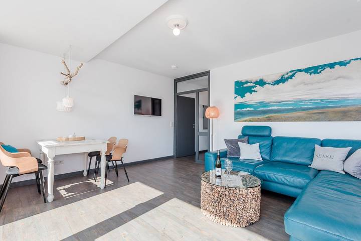 Ganze Wohnung, "Traumhafte Ferienwohnung mit Meerblick und Wellness in Wyk" in Raucherstrand, Wyk auf Föhr