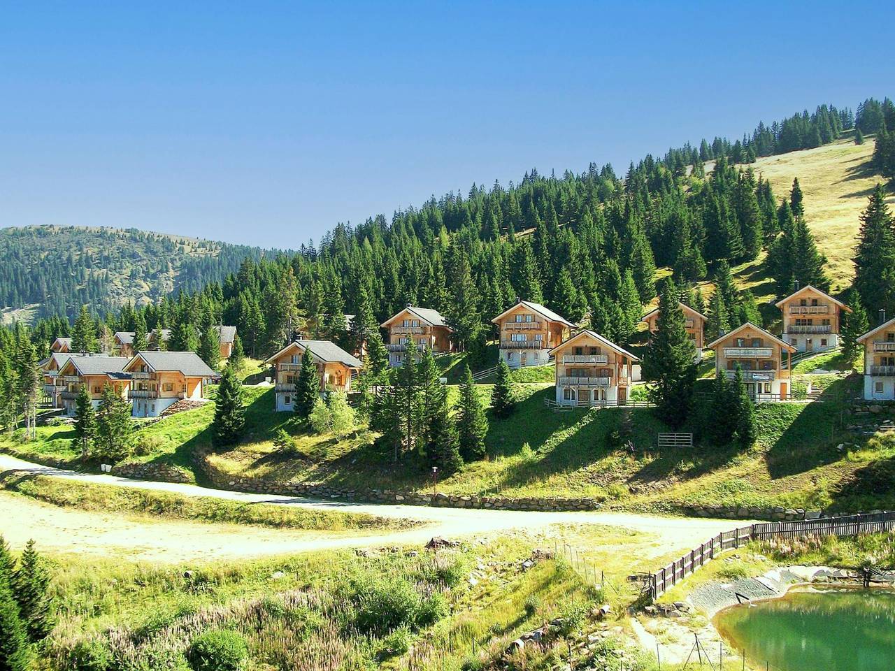 Luxuriöses Chalet mit Sauna & traumhafter Aussicht in Lavanttaler Alpen
