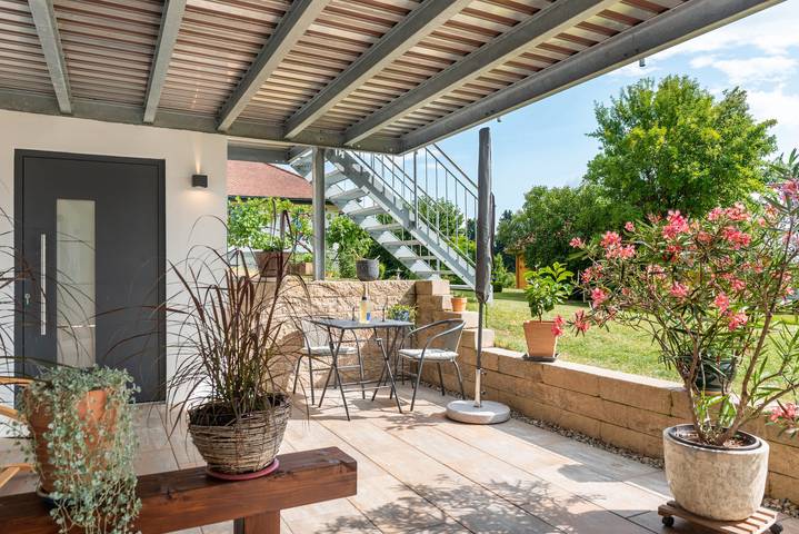 Ferienwohnung für 2 Personen, mit Garten in Oberschwaben