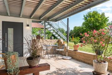 Ferienwohnung für 2 Personen, mit Garten in Oberschwaben