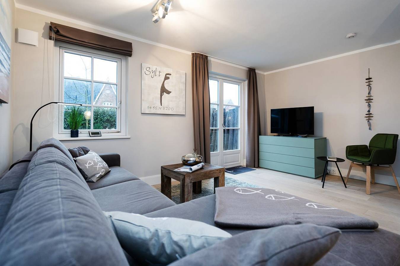 Ganze Wohnung, Helle moderne Ferienwohnung im Süden Westerlands in Westerland, Sylt (Gemeinde)