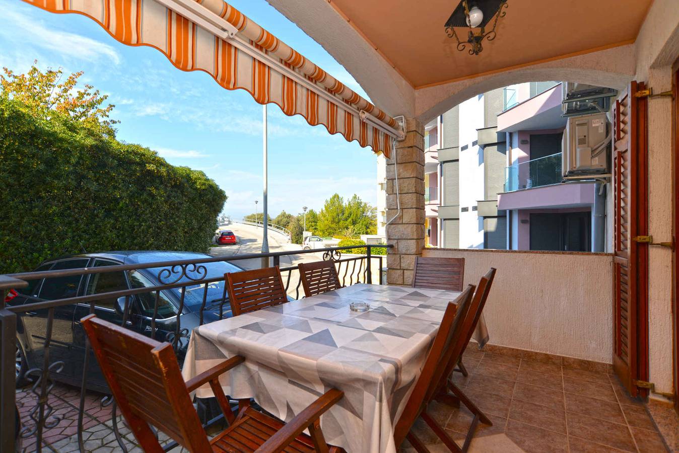 Ganze Ferienwohnung, Ferienwohnung mit Terrasse und Klimaanlage  in Vrsar, Općina Vrsar