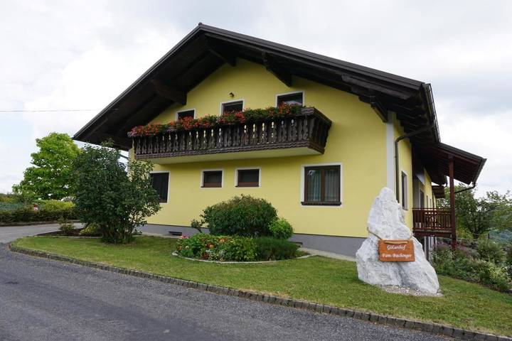 Ferienwohnung für 4 Personen, mit Ausblick und Garten