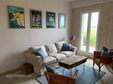 Gîte pour 6 personnes, avec balcon/terrasse ainsi que sauna et terrasse à Samadet