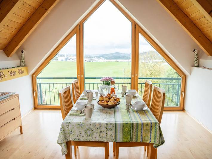 Ferienwohnung für 5 Personen, mit Terrasse und Garten, kinderfreundlich in Mühlviertel