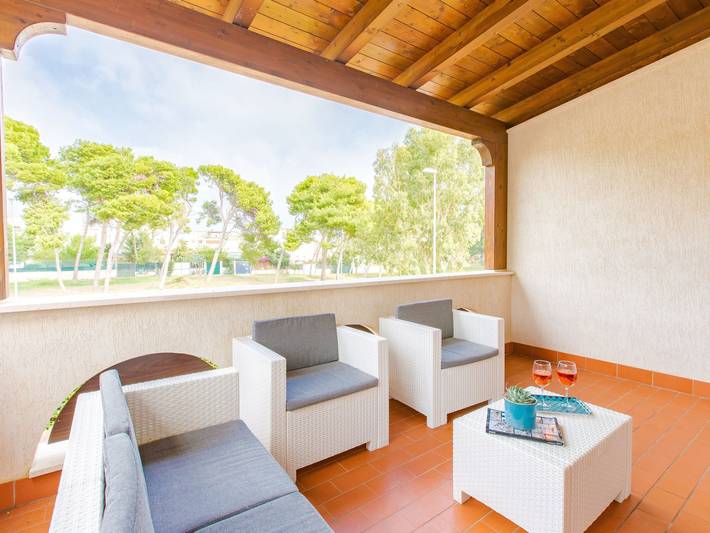 Gîte pour 5 personnes, avec jardin dans Specchiolla