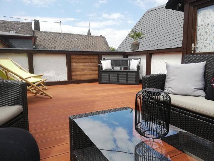 Ferienwohnung für 16 Personen, mit Terrasse in Ellenz-Poltersdorf