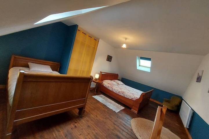 Gîte pour 8 personnes, avec jardin à Woignarue - 4