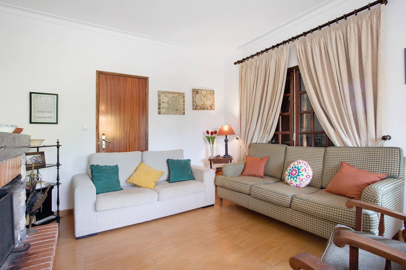 Ferienhaus 'Mita's Country House' mit privater Terrasse, Balkon und Wlan in Almagreira (Pombal), Leiria District