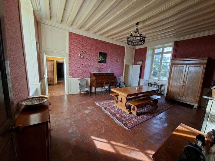 Location de vacances pour 2 personnes, avec jardin ainsi que terrasse et vue, animaux acceptés à Saint-Aubin-de-Luigné - 4
