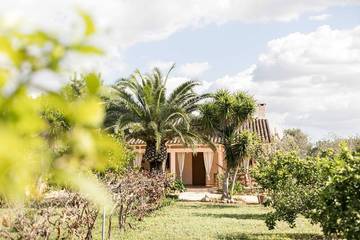 Finca mit Hund für 4 Personen, mit Garten und Terrasse sowie Pool in Llucmajor
