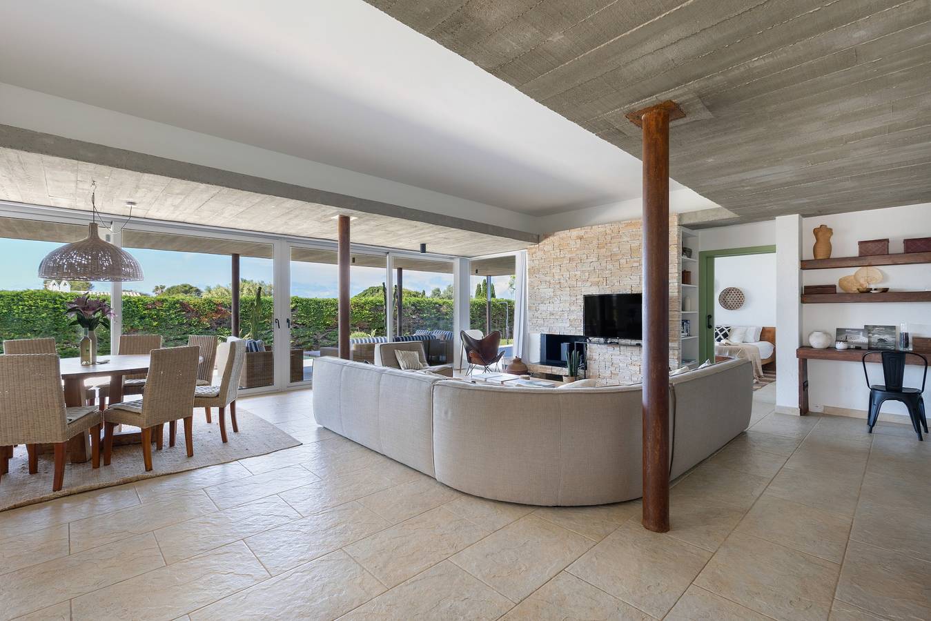 Villa de lujotramuntana con vistas al mar, Wi-Fi y aire acondicionado in Cap d'en Font, Sant Lluís