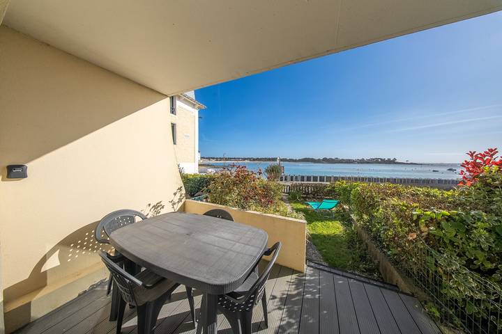 Gîte pour 2 personnes, avec jardin et terrasse, animaux acceptés dans Plage de Port Fontaine-Lomener - 4