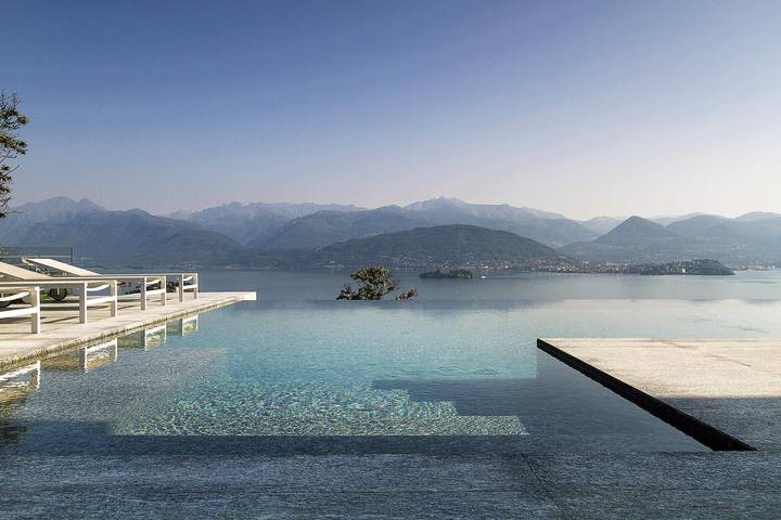 Villa pour 8 personnes, avec jardin ainsi que vue sur le lac et terrasse à Comune di Stresa - 2