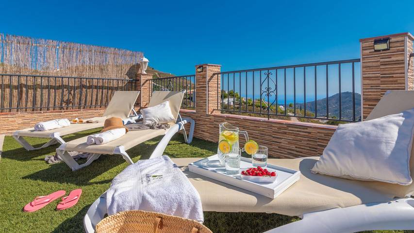 Finca für 4 Personen, mit Balkon/Terrasse und Pool in Cómpeta - 4